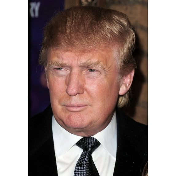 Donald Trump In Attendance For A Little Night Music Opening Night On Broadway Photo Print