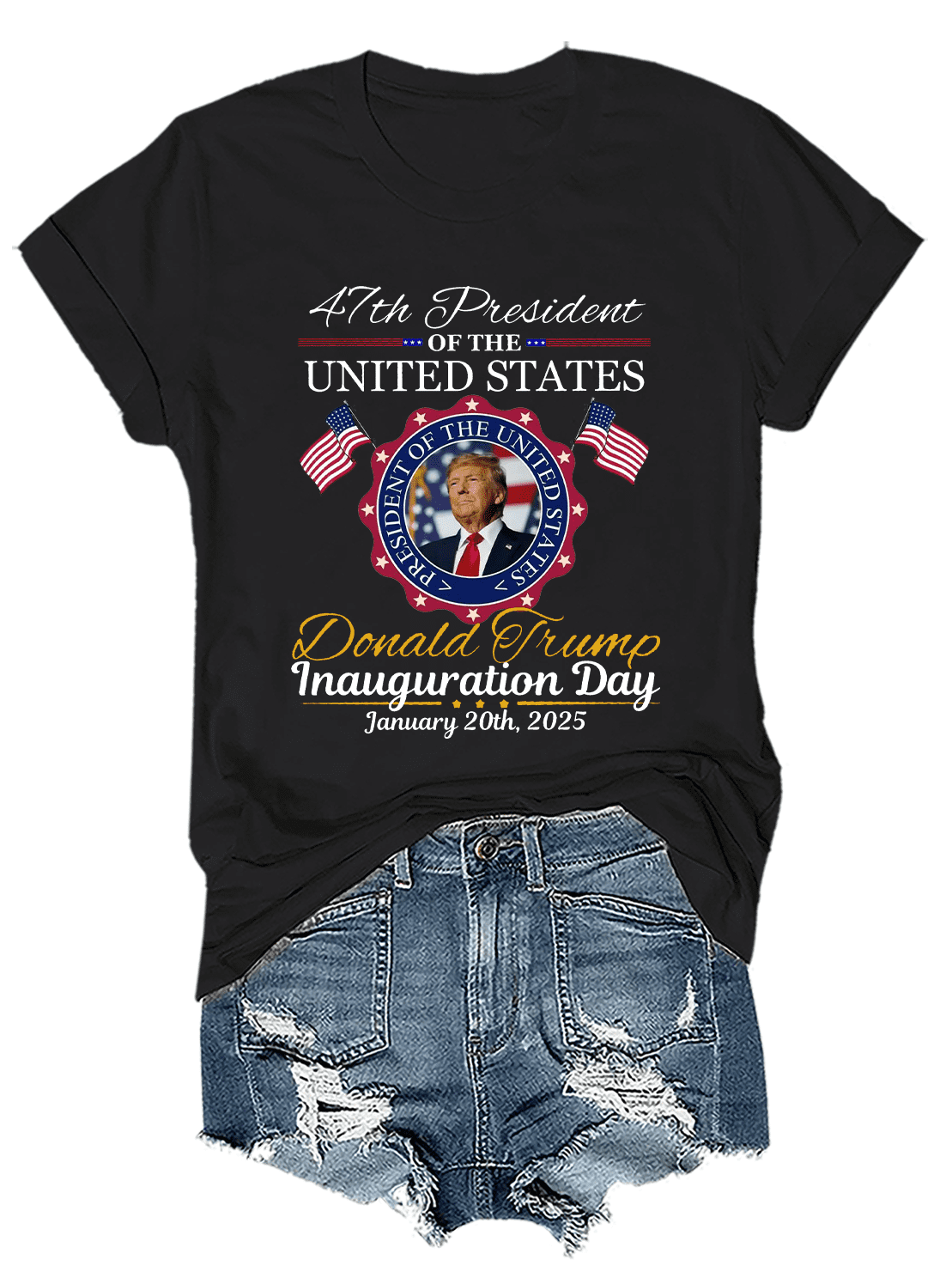 Donald Trump Inauguration Day 2025 Shirt, 47th US President