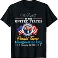 Donald Trump Inauguration Day 2025 USA 47th President 45 47 TShirt