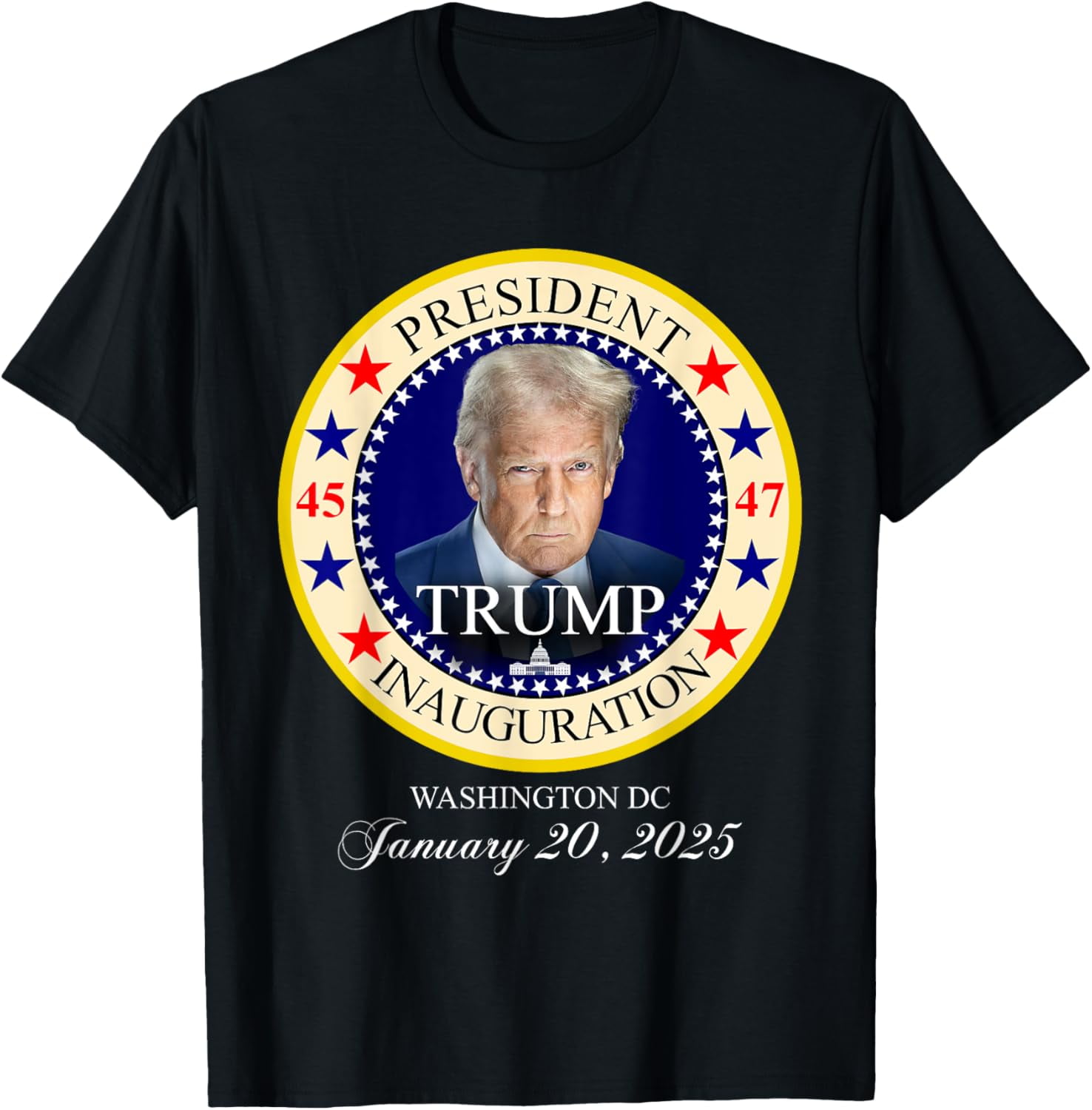 Donald Trump Inauguration Day New Official Portrait 2025 TShirt