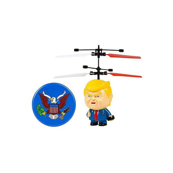 Donald Trump Motion Sensing 3.5 Inch UFO Helicopter