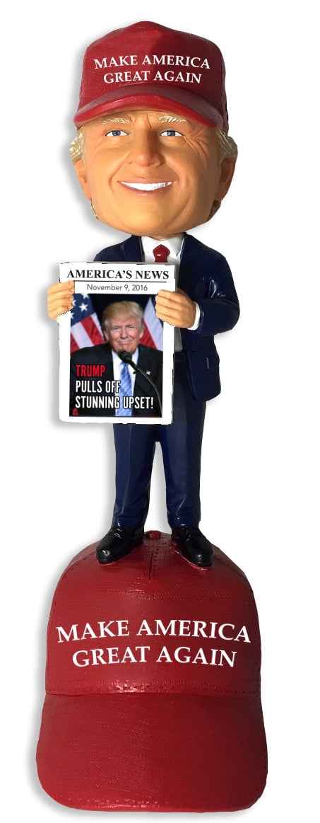President Trump Funny Christmas F##K U Media Bobble Middle Finger - Foto 11