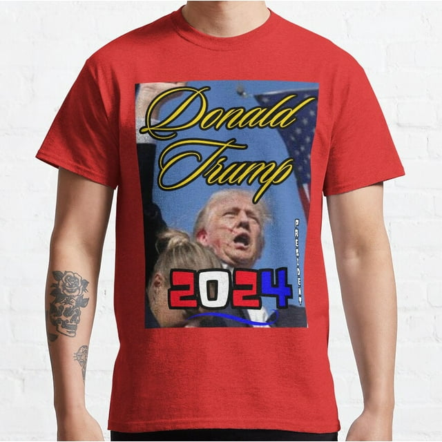 Donald Trump President Classic T-Shirt - Walmart.com