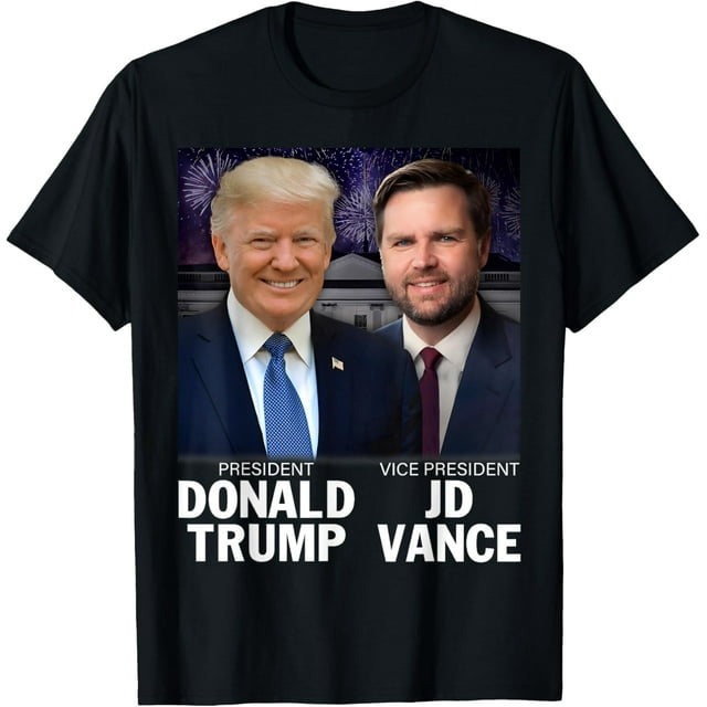 Donald Trump President JD Vance VP Inauguration Day 2025 TShirt
