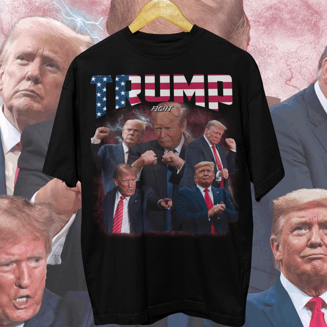 Donald Trump Retro 90s Shirt Donald Trump Homage Shirt Bootleg Tee