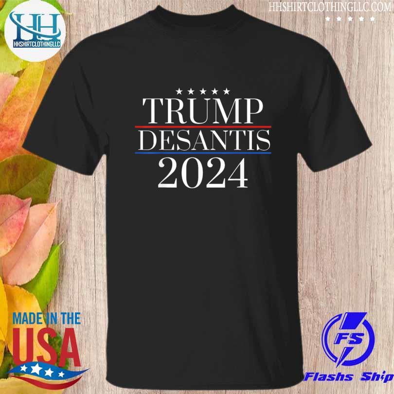 Donald Trump Ron Desantis 2024 President Campaign Election Shirt