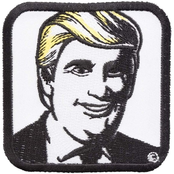 Donald Trump Smiling Patch, Faces Of Trump Patches