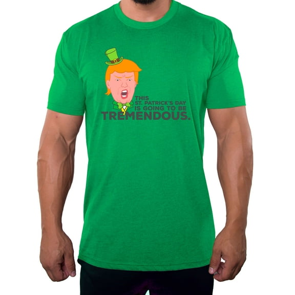 Donald Trump T-shirts, St Patrick's Day Donald Trump Leprechaun Shirt - Tremendous