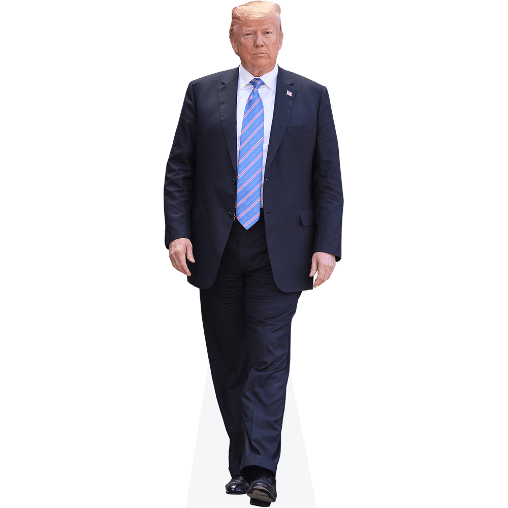 Donald Trump (Tie) Mini Cardboard Cutout Standee - Walmart.com