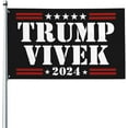 Donald Trump Vivek 2024 President Republican Flag 3x5 Ft House Outside