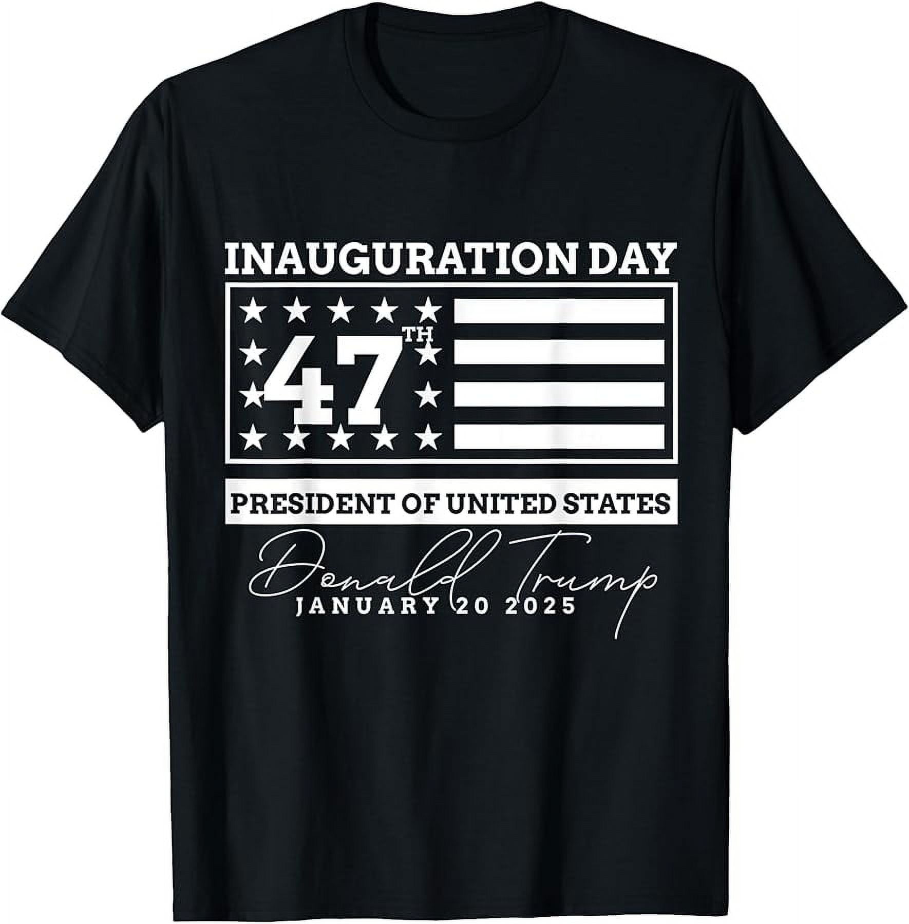 Donald Trump Won 2024 Election Inauguration Men Women Kids TShirt