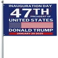 Donald Trump Won flag 2024 Election Inauguration Day 01.20.25 45 47