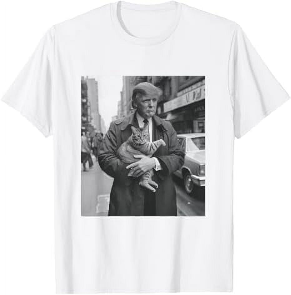 Donald Trump and Cat in NYC TShirt