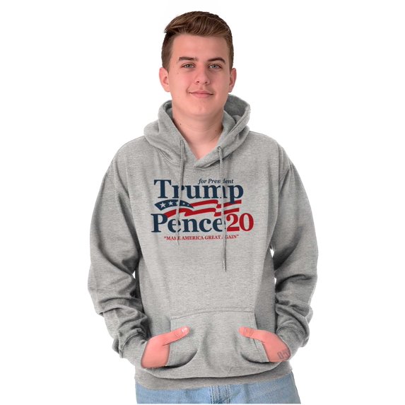 Donald Trump for 2024 President Hoodie Sweatshirt Women Men Brisco Brands S