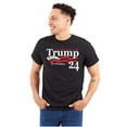 thumbnail image 1 of Donald Trump for 2024 President Men's Graphic T Shirt Tees Brisco Brands M, 1 of 4