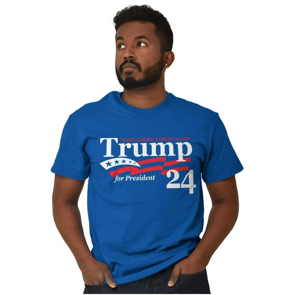 Donald Trump for 2024 President Men's Graphic T Shirt Tees Brisco Brands X