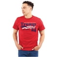thumbnail image 1 of Donald Trump for 2024 President Men's Graphic T Shirt Tees Brisco Brands X, 1 of 6