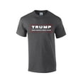 thumbnail image 1 of Donald Trump for President Make America Great Again T Shirt-Heather Gray-XL, 1 of 4