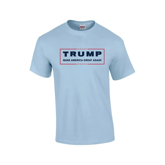 Donald Trump for President Make America Great Again T Shirt, Xxxxxx-large,light Blue