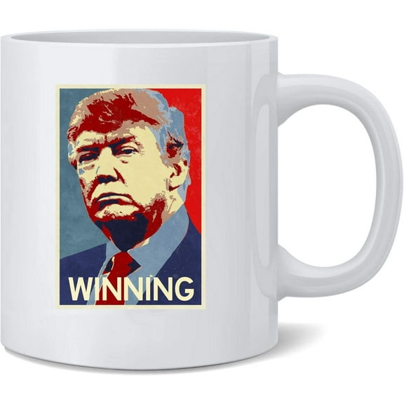 Donald Trump for President Winning Campaign Ceramic Coffee Mug Tea Cup Fun Novelty Gift 12 oz