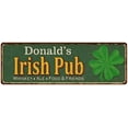thumbnail image 1 of Donald's Irish Pub Metal Sign Bar Man Cave 6x18 106180010268, 1 of 1