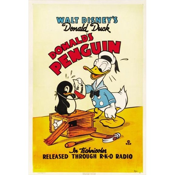 Donald's Penguin Movie Poster Print (27 x 40)