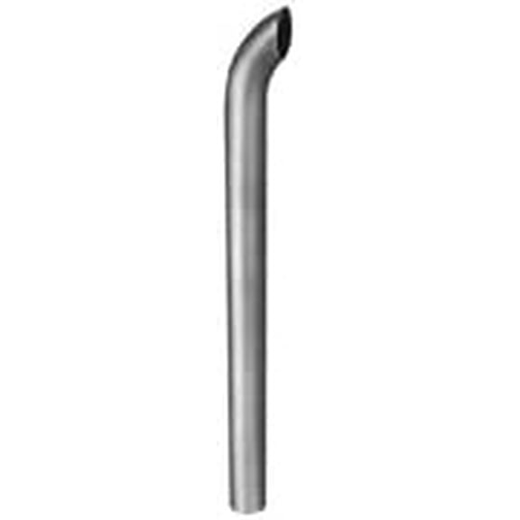 Donaldson P208395 5" OD x 60" Chrome Curved Stack Pipe, 1 Pack