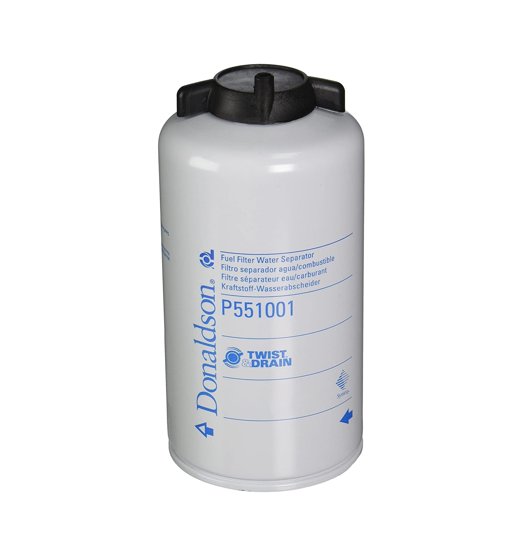 Donaldson P551001 Fuel Filter, Water Separator Spin-On Twist&Drain ...