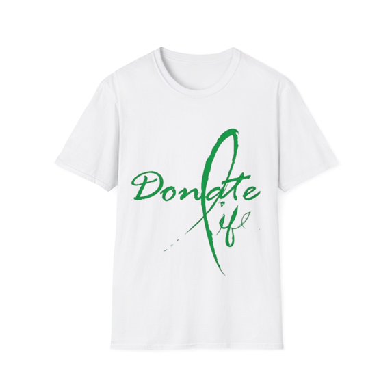 Donate Life, Organ Donation, Kidney transplant, Unisex Softstyle T-Shirt