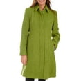 thumbnail image 1 of Donatella Women's Fly Front Wool Blend Walker Coat, 1 of 2