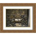 thumbnail image 1 of Donatello 2x Matted 24x20 Gold Ornate Framed Art Print 'The Feast of Herod', 1 of 2