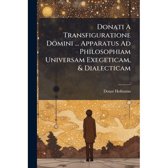 Donati A Transfiguratione Domini ... Apparatus Ad Philosophiam Universam Exegeticam, & Dialecticam : Subigendis Praeparandisque Ad Philosophiae Studium Adolescentium Ingeniis, ... Seorsim Ab Auctoris Opere Philosophico Excusus (Paperback)