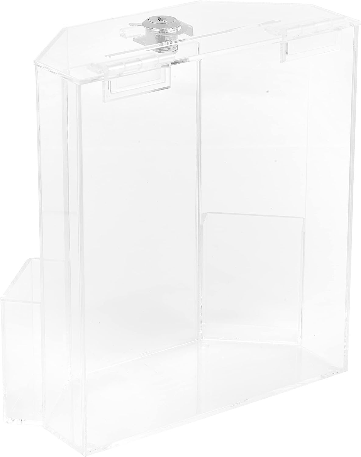 Donation Collection Office Suggestion Acrylic Ballot Box 9 x 8 inch ...