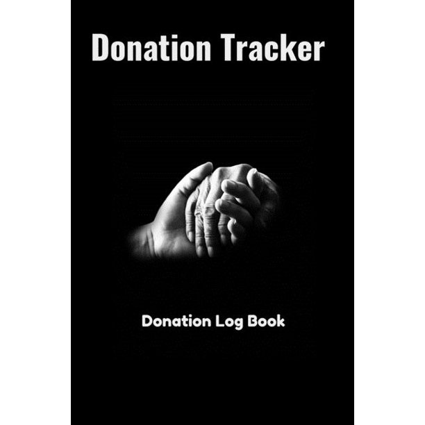 Donation Tracker Donation Log book, Donation Tracker Goodwill