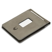 Donbolso 4-inch Slim Leather Bifold Wallet for Men   Minimalist design with money clip, card slots, and RFID protection. Genuine leather, stylish and compact, perfect for front pocket carry