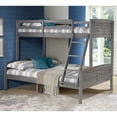 thumbnail image 1 of Donco Kids Louver Twin over Full Bunkbed, Twin over Full, Antique Grey, 1 of 3