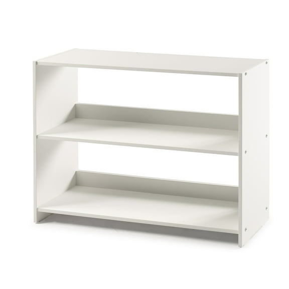 Low Loft Bookcase Shelf White