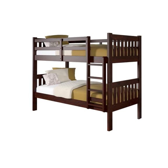 T/T BUNK BED DARK CAPPUCCINO - DARK CAPPUCINO