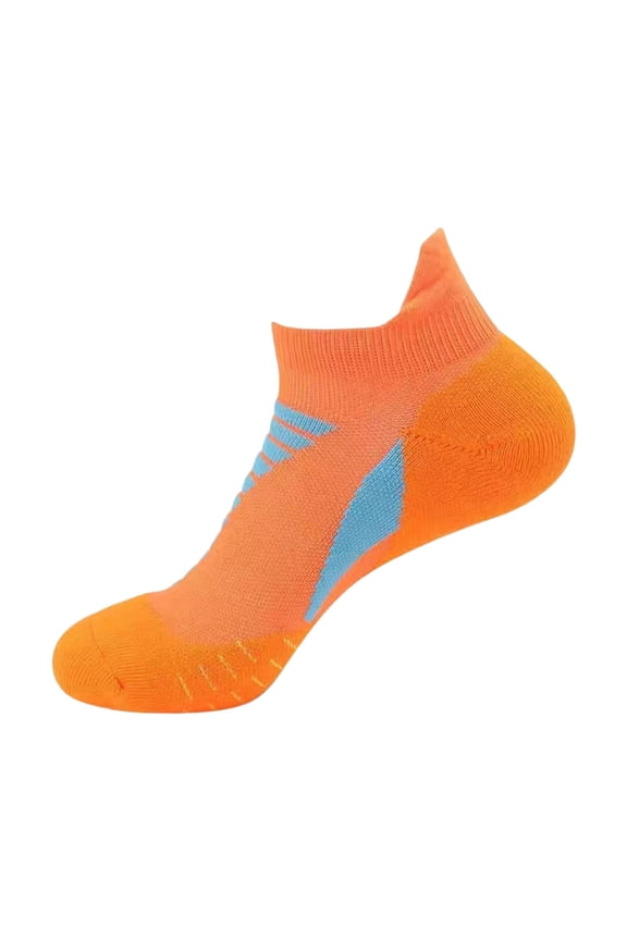 Ankle Socks for Men Workout Socks Breathable Socks Low Cut Socks Men Sports Socks Men Women Athletic Running Ankle Socks Running Socks Womens Womens Athletic Socks Track Socks Orange