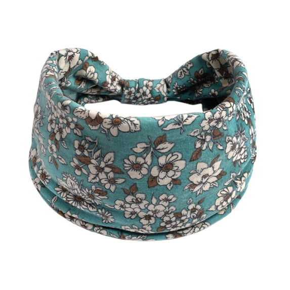 DondPO Boho Headbands for Women Sports Headbands for Women Boho Bandanas for Women Wide Headbands for Women Non Slip Stretchy Headbands for Women Boho Hair Accessories