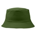 thumbnail image 1 of DondPO Bucket Hat Cotton Green Hat Bucket Hat For Summer Travel Beach Sun Hat Sun Hat Beach Cap, 1 of 2