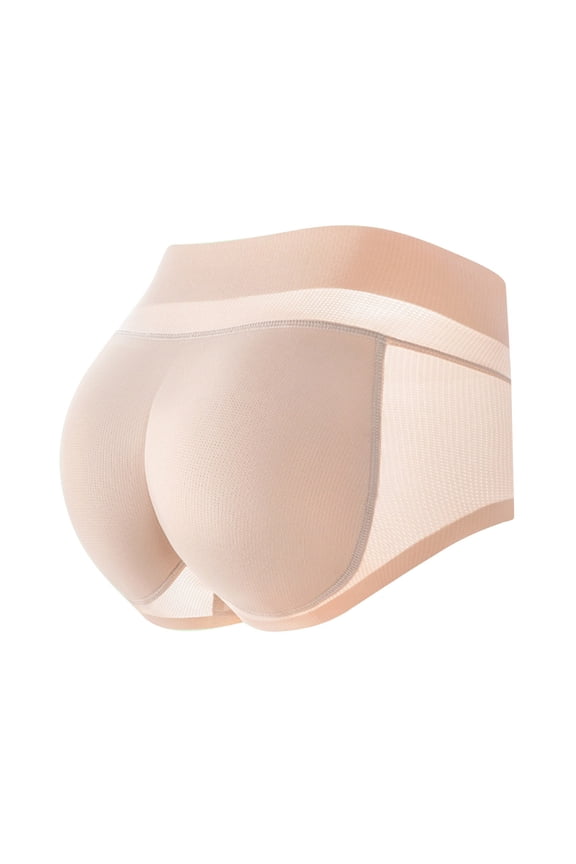 Butt Pads Shapewear Padded Underwear for Women Panties with Butt Pads Built In Padded Panties Butt Lifter Shapewear Butt Lifting Panties Padded Butt Shapewear for Women Brown L