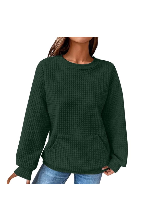 Crewneck Sweatshirts Womens Crewneck Womens Hoodies Sudaderas Para Mujer Sweatshirts for Women Sweat Shirts for Womens Womens Sweatshirt Green 2XL