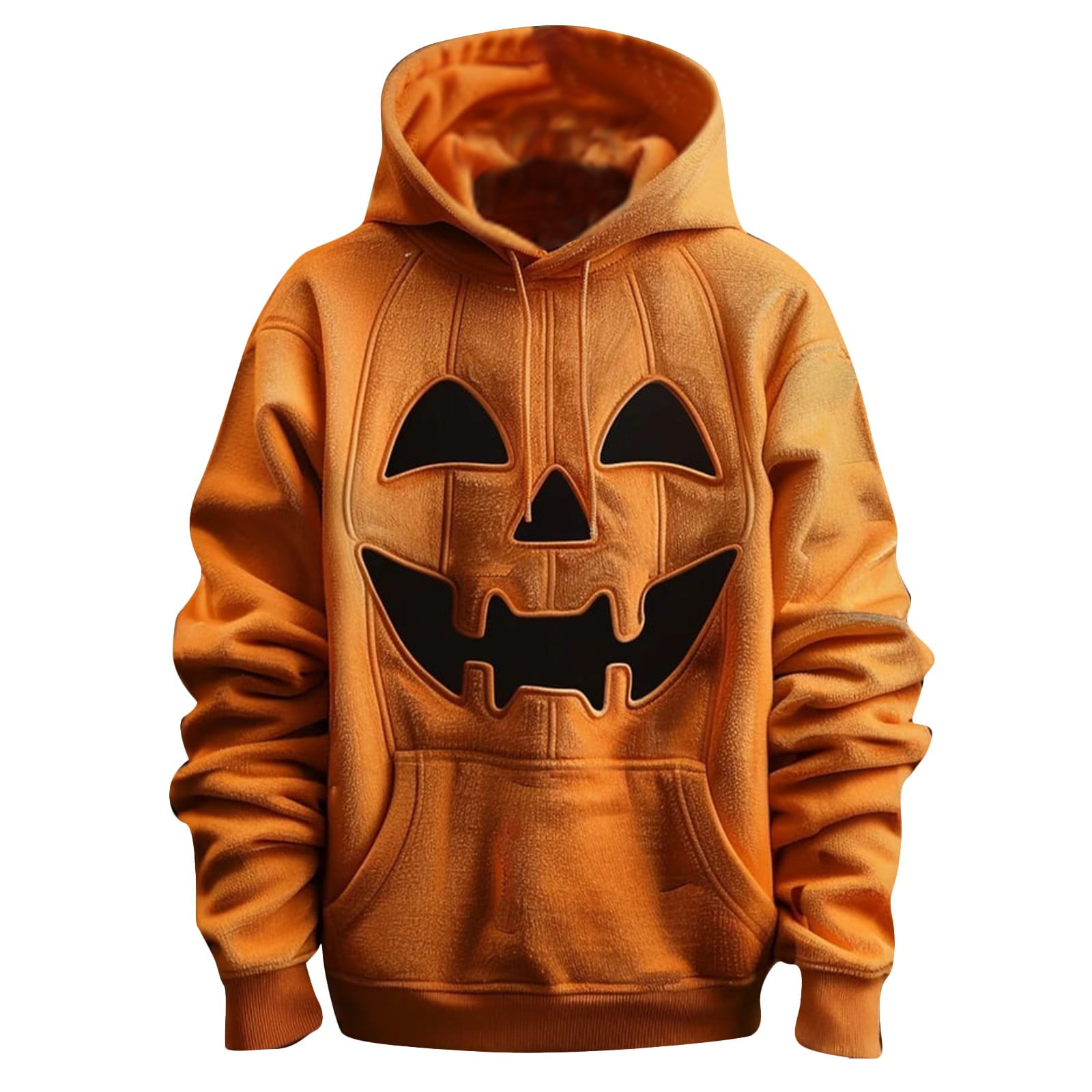 DondPO Halloween Hoodies Men's Funny Halloween Pumpkin Printed Hoodie Graphic Hoodie Mens ...