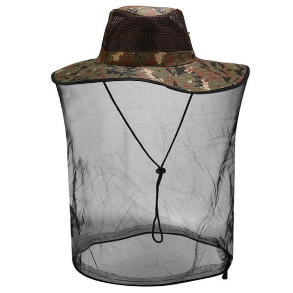 DondPO Hat With Neck Flap Fisherman's Hat Men's And Women's Outdoor Netting Mountaineering Fishing Hat Sun Drying Hat Sun Cap Fishing Hat