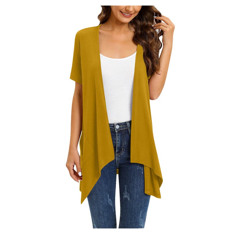 Kimono Sommer Cardigan Lang Kimono Satin Morgenmantel WeiÃƒÂŸ