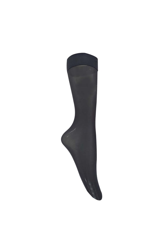 Mens Silk Sheer Socks 3 Pairs Of Men's Black Silk Business Socks Casual Mid Calf Socks Non Marking Calf Socks Thin Simple Stockings Mens Dress Socks Nylon Socks For Men