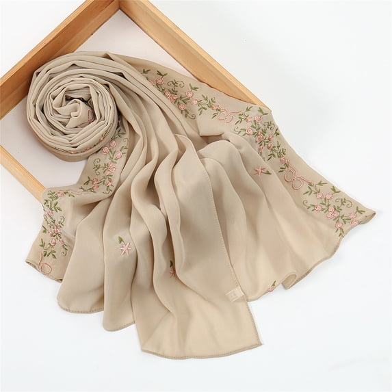 DondPO Scarves For Women Lightweight Beach Scarf Summer Scarf For Women Thin Scarf For Women Women's Scarves & Wraps Lightweight Scarf For Women Travel Scarf Women's Fashion Scarves Chiffon Scarf