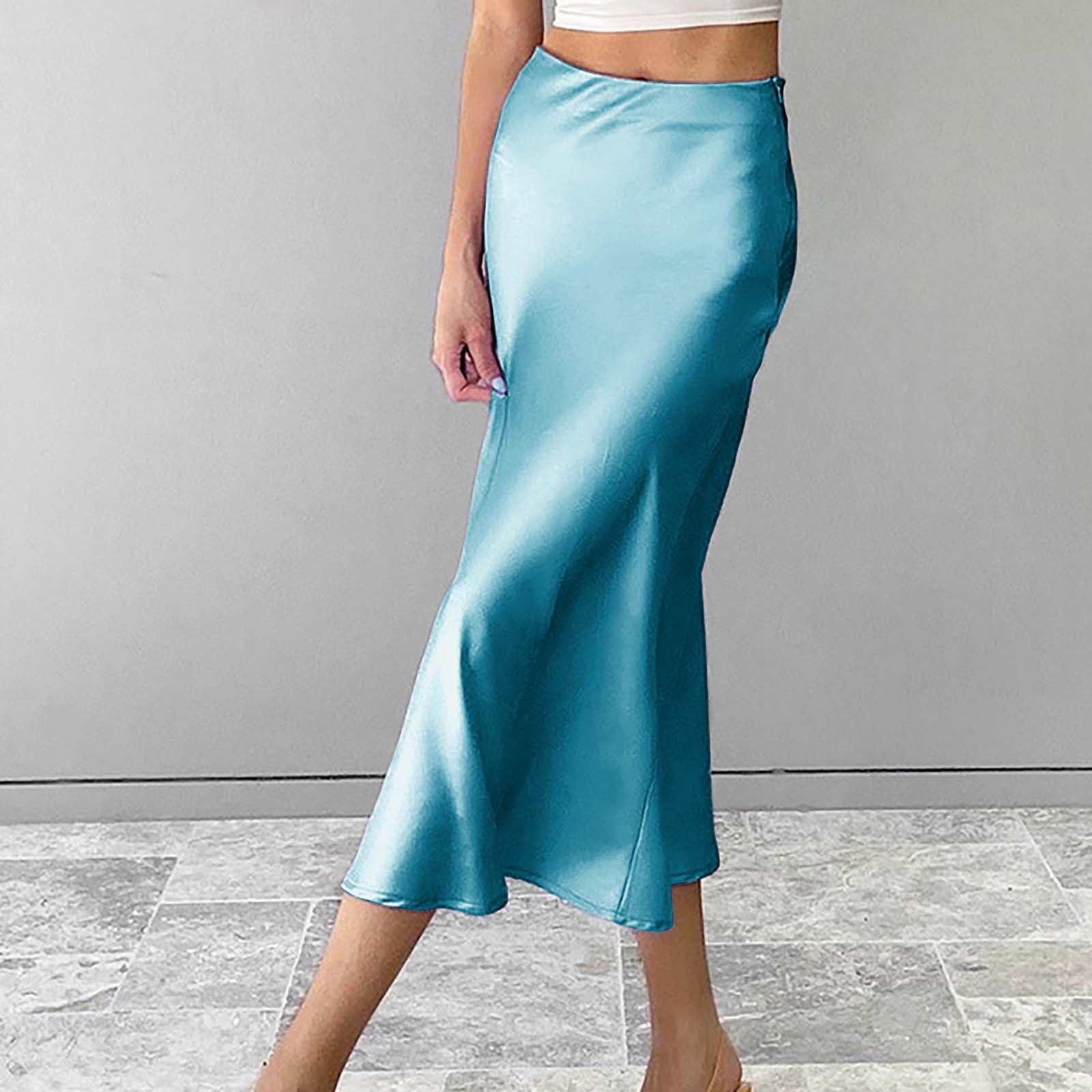 DondPO Skirts for Women Maxi Dress 2023 Skirt European And
