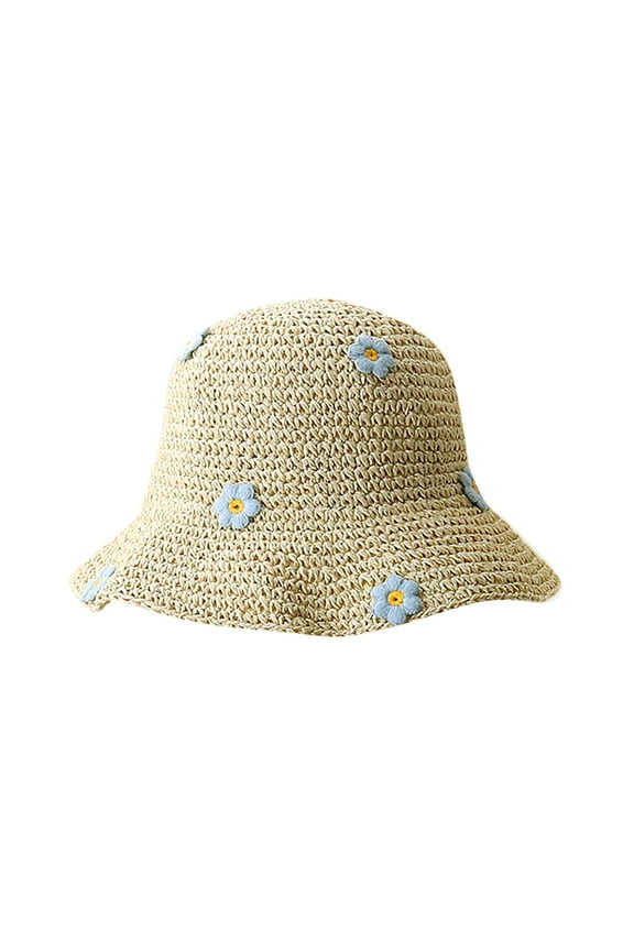 Sun Visor Hats for Women Hat Hat Female Summer Beach Beach Sun Hat Sun Block Hat Big Head Around Korean Version Breathable Straw Hats for Women Beach Cap
